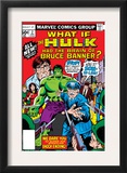 What If? #2 Cover: Hulk, Thunderbolt Ross, Banner and Bruce