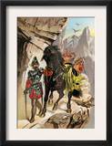 Francisco Pizarro Expedition Ascending the Andes to Conquer the Inca Empire in Peru