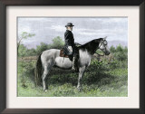 Confederate General Robert E. Lee on His Favorite War-Horse, Traveler