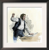 Abolitionist Elijah P. Lovejoy Denouncing Slave Owners before the Us Congress, 1830s