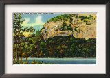 North Conway, New Hampshire - View of the White Horse Ledge and Echo Lake, c.1945