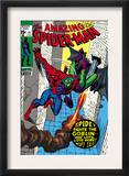 The Amazing Spider-Man #97 Cover: Spider-Man and Green Goblin