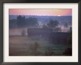 Sunrise over Chukhrai Village, Bryansk Province, Russia