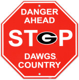 University of Georgia Stop Sign