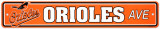 Baltimore Orioles Street Sign