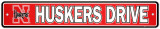 University of Nebraska Street Sign Wall Sign