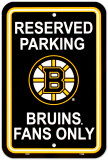 Boston Bruins Parking Sign