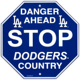 Los Angeles Dodgers Stop Sign