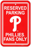 Philadelphia Phillies Parking Sign