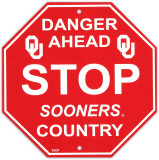 University of Oklahoma Stop Sign