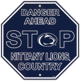 University of Penn State Stop Sign Wall Sign