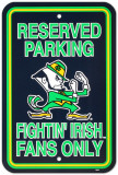 Buy University of Notre Dame Parking Sign at AllPosters.com