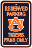University of Auburn Parking Sign