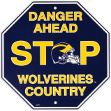 University of Michigan Stop Sign