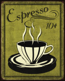 Retro Coffee II Art Print