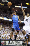 Oklahoma City Thunder v Memphis Grizzlies - Game Four, Memphis, TN - MAY 09: Russell Westbrook and 