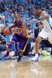 Los Angeles Lakers v New Orleans Hornets - Game Six, New Orleans, LA - APRIL 28: Kobe Bryant and Tr