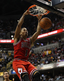 Chicago Bulls v Indiana Pacers - Game Four, Indianapolis, IN - APRIL 23: Derrick Rose
