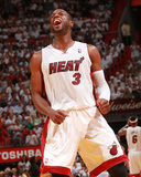 Philadelphia 76ers v Miami Heat - Game Five,  MIAMI - APRIL 27: Dwyane Wade