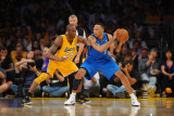 Dallas Mavericks v Los Angeles Lakers - Game One, Los Angeles, CA - MAY 2: Shawn Marion and Kobe Br