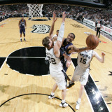 Memphis Grizzlies v San Antonio Spurs - Game Five, San Antonio, TX - APRIL 27: Mike Conley and Tiag