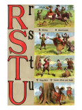Buy R, S, T, U Illustrated Letters at AllPosters.com