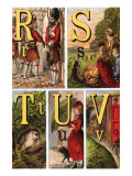 Buy R, S, T, U, V Illustrated Letters at AllPosters.com