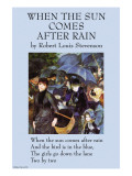 Buy When the Sun Comes After the Rain at AllPosters.com