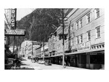Buy Juneau, Alaska - View of Franklin Street at AllPosters.com