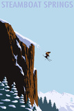 Skier Jumping - Steamboat Springs, Colorado