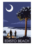 Buy Edisto Beach, South Carolina - Palmetto Moon at AllPosters.com