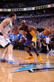 Los Angeles Lakers v Dallas Mavericks - Game Three, Dallas, TX - MAY 6: Lamar Odom and Peja Stojako