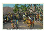 Buy Grand Canyon Nat'l Park, Arizona - Dance of the Hopi in front of Hopi House at AllPosters.com