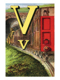 Buy V For the Van That Follows the Train at AllPosters.com