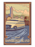 Buy Bainbridge Island, WA - Kalakala Ferry at AllPosters.com