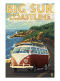Big Sur, California - VW Coastal Drive