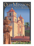 Buy Old Mission - Santa Barbara, California at AllPosters.com