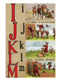 Buy I, J , K, L, M Illustrated Letters at AllPosters.com