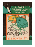 Our Famous Coo-Coo Cocktails