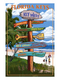 Buy Key West, Florida - Destination Signs at AllPosters.com