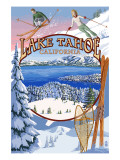 Lake Tahoe, CA Winter Views