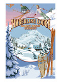 Timberline Lodge - Winter Views - Mt. Hood, Oregon