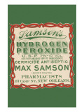 Buy Samson's Hydrogen Peroxide at AllPosters.com