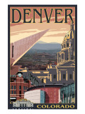 Denver, Colorado - Skyline View