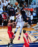 Chicago Bulls v Atlanta Hawks - Game Six, Atlanta, GA - MAY 12: Josh Smith, Joakim Noah and Kyle Ko Photographic Print