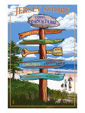 Long Beach Island, New Jersey Destination Sign