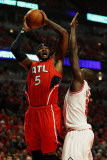 Atlanta Hawks v Chicago Bulls - Game Five, Chicago, IL - MAY 10: Josh Smith and Loul Deng