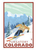 Purgatory, Colorado - Downhill Skier