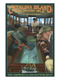 Buy Catalina Island, California - Empress Glass Bottom Boat at AllPosters.com
