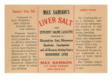 Buy Max Samson's Liver Salt at AllPosters.com